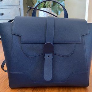 NEW Senreve Maestra Bag in Pebbled Marine